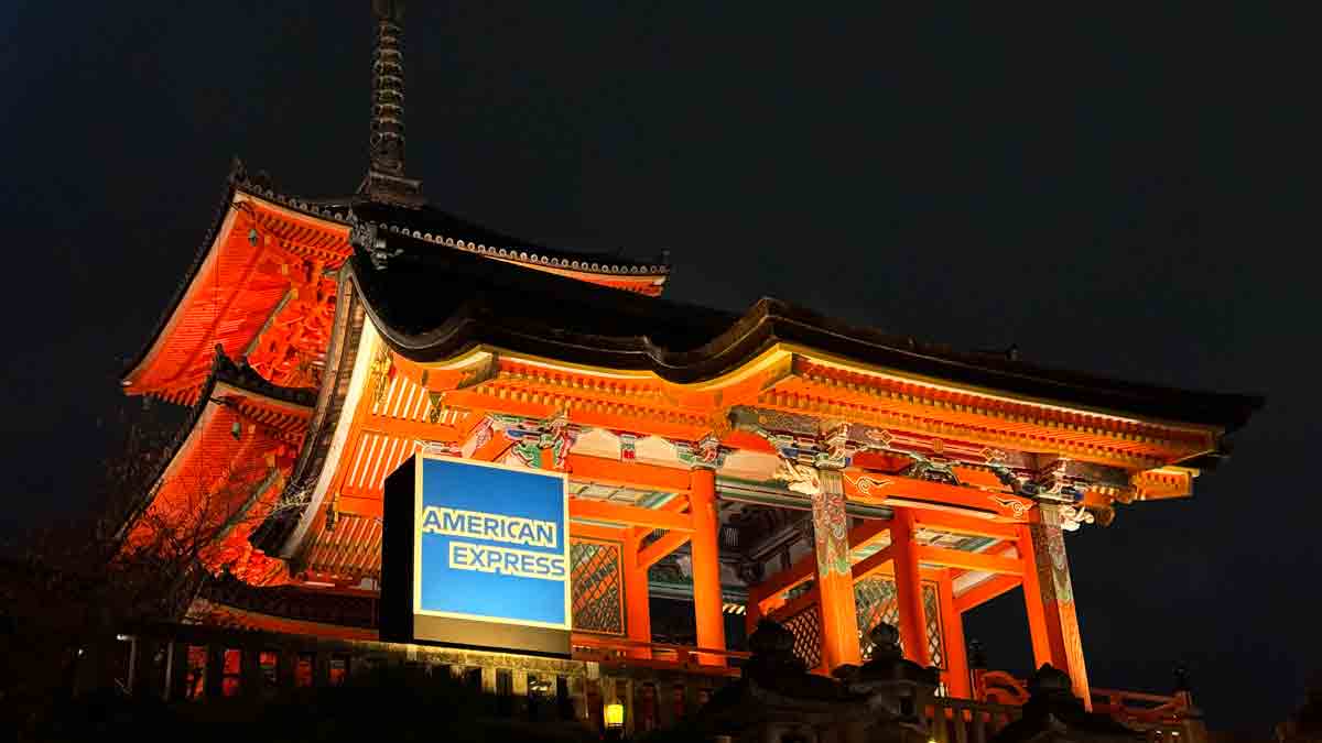 アメックス 清水寺 秋のナイトビューイング Only for Amex