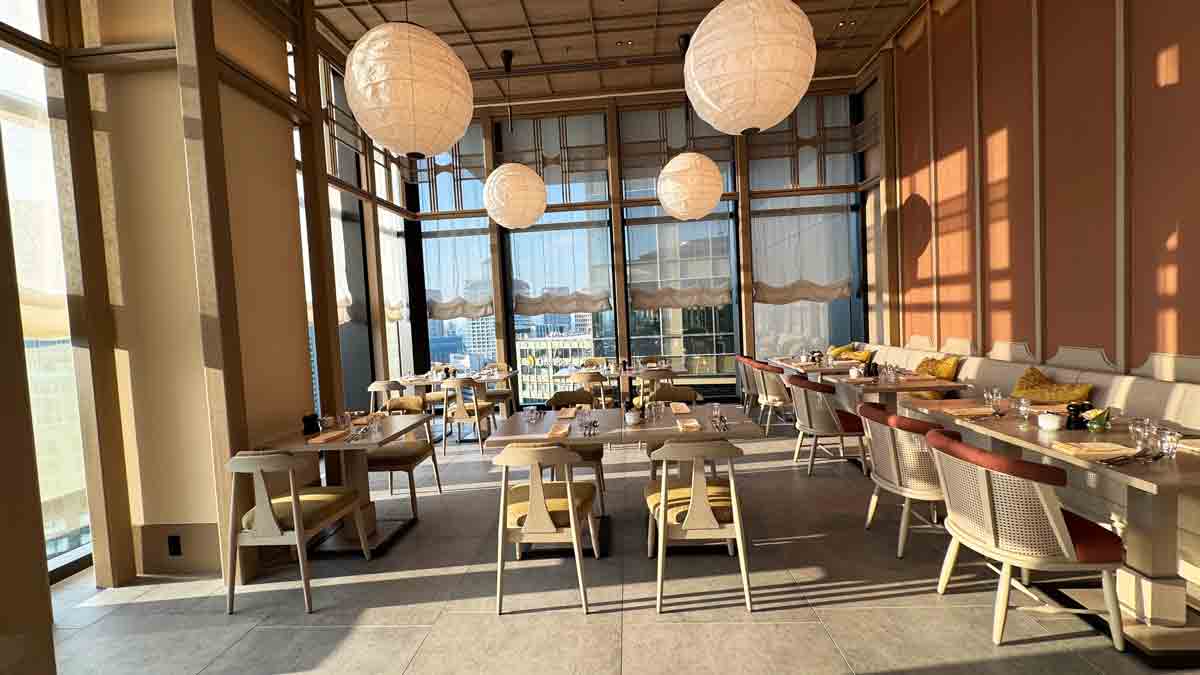 ウォルドーフ・アストリア大阪のランチ