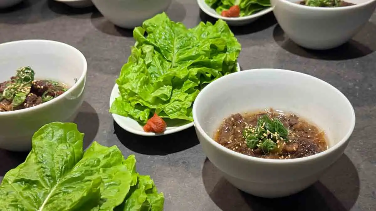 ダイナースクラブ共催「FINE DINING WEEKS」のレセプションパーティーへ参加　料理の写真