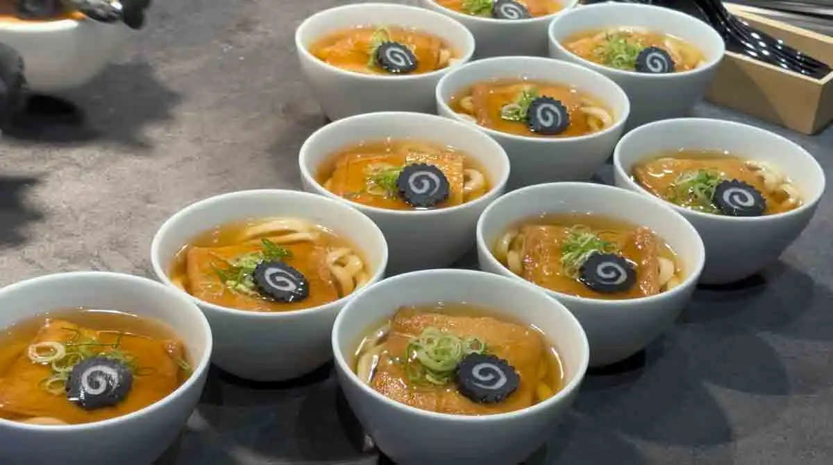 ダイナースクラブ共催「FINE DINING WEEKS」のレセプションパーティーへ参加　料理の写真