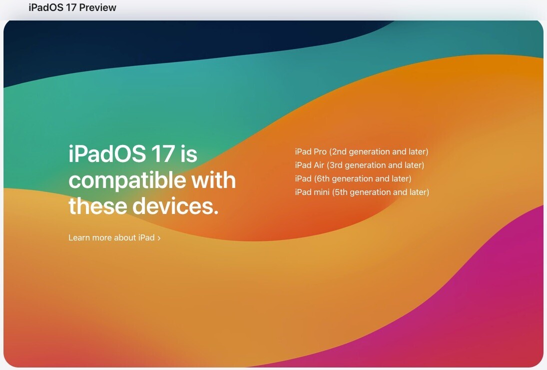 無印iPad（第5世代）がiPadOS 17でサポート切られた件 - 退屈な