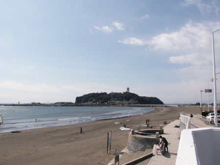 いつかの江ノ島（塔が新しいから最近）