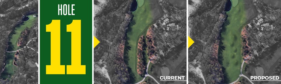 俺のオーガスタ改装案｜Vol. 5｜11番ホール｜Golf Digest