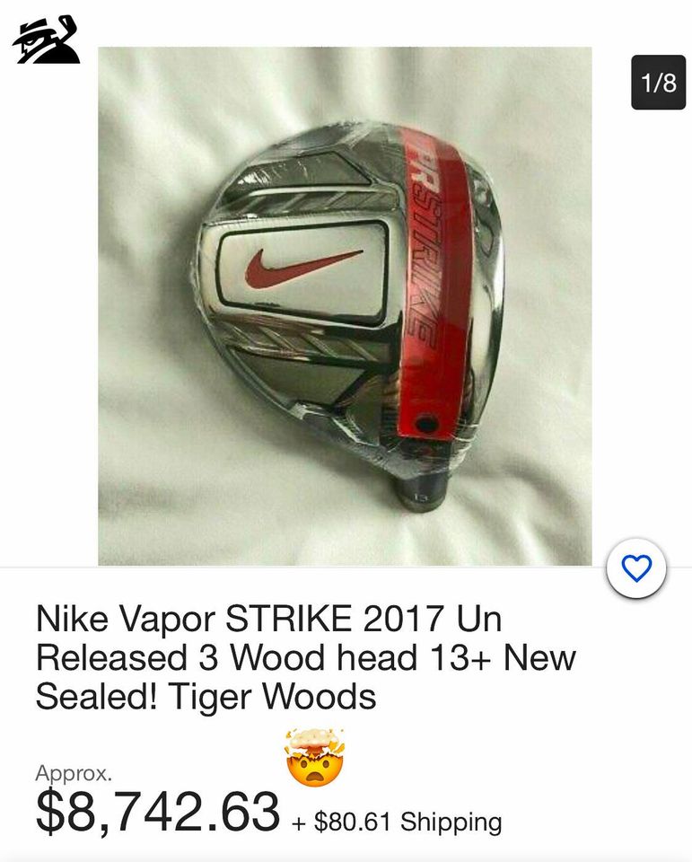 nike vapor strike golf