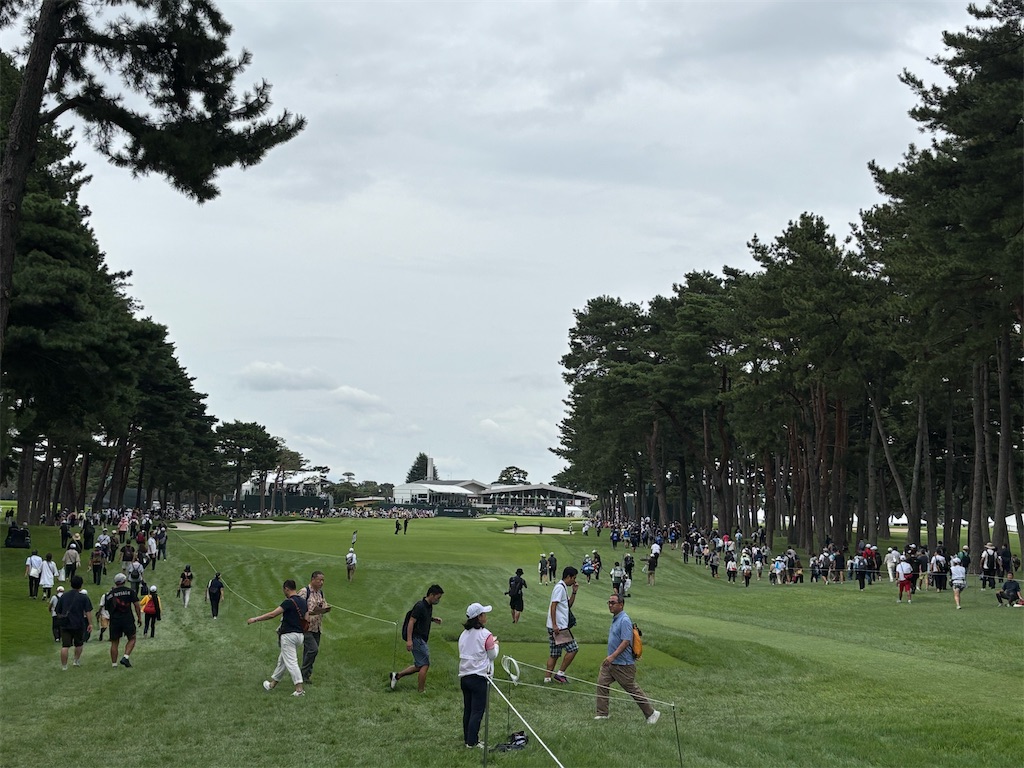 2024日本女子オープンを観に行ってきた Linkslover