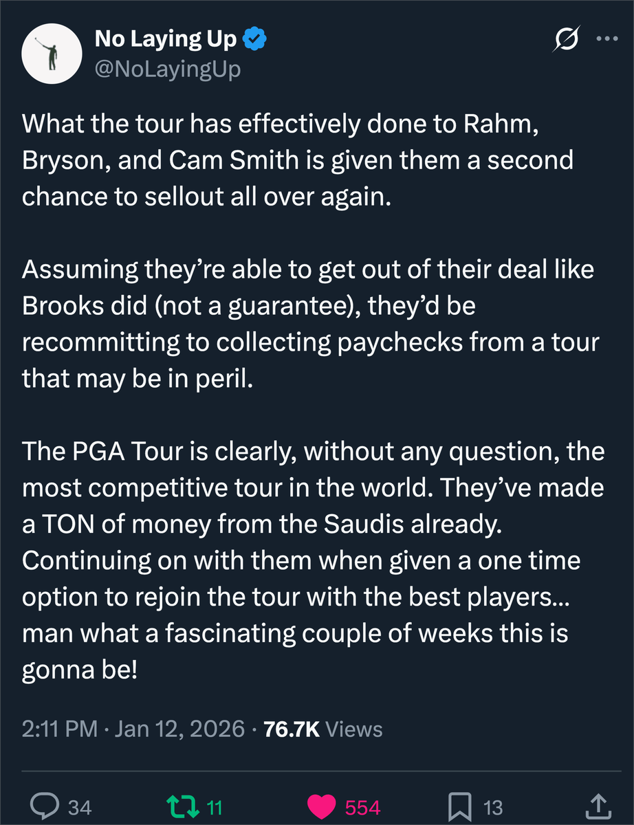 ケプカの復帰について，10の考察｜Normal Sport - Linkslover / Ball Super