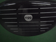 フェース中央のeggマーク
