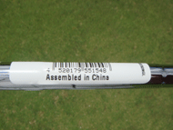 Assembled in China