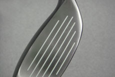 フェース面のデザイン