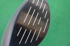 フェース面のデザイン