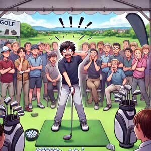 ゴルフクラブ　試打　恥ずかしい