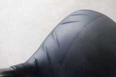 クラウンの突起物＆カーボンクラウン