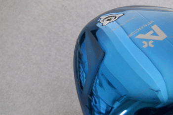 ヒール側の凹み METALFACTORY A+ FW SkyBlue