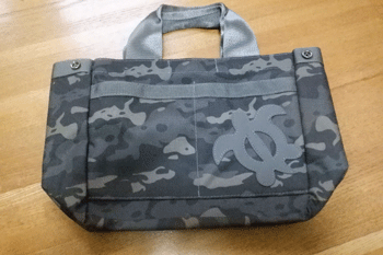 Himawariオリジナル 【Honu トートバッグ】 カモフラージュ柄
