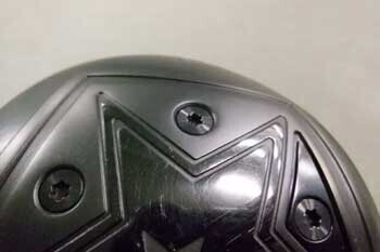 GINNICO BlackStarEdition DRIVER ソールにあるウェイト