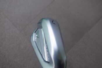 MIZUNO JPX 925 FORGED アイアン トレーリングエッジの削り 画像
