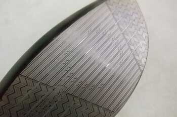 Front sole design and face transition BX1ST Driver detail