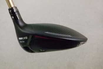 BX1ST driver head closeup premium titanium and carbon build