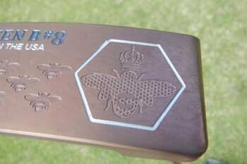 Bettinardi QB8 Center premium putter with milled honeycomb face