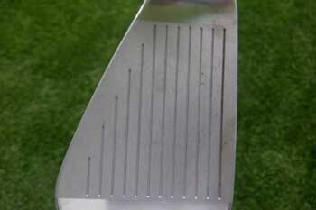 KAMUIWORKS Rex & Regina C-Sole irons face angle at address position