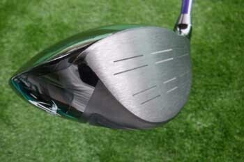 Kamui Works Rex & Regina AT Driver clubhead, deep face design