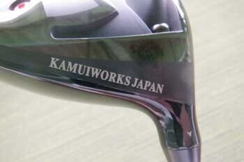 Kamui Works Rex & Regina SL Driver 10.5° detailed view of the flexible titanium face for improved energy transfer and ball speed
