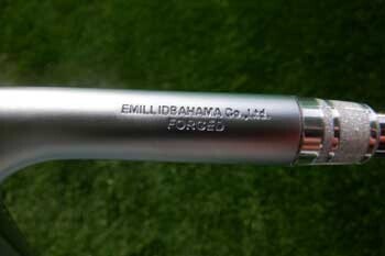 EMILLID BAHAMA EB-55 wedge address look — precision head shape for confident play