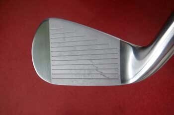 Rex & Regina iron set with improved sole design for better turf interaction and performance