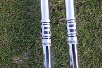 BETTINARDI QB8 CENTER パター&BETTINARDI ANTIDOTE SB1 パター オリジナルスチールシャフト 写真