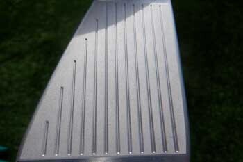 EPON AF-907 ユーティリティ 試打 撮影画像 フェース面 ミーリング無し