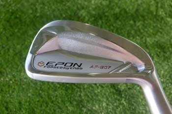 EPON AF-907 ユーティリティ クラブ写真 ヘッド部分　彫りの深さ