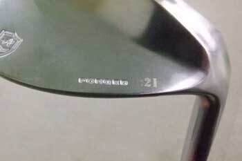 アストロツアーV PROTOTYPE ウェッジ ヒール側にあるFORGED B:21