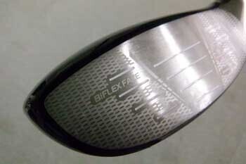 ダンロップ ゼクシオ14 ユーティリティ フェース面のデザイン BIFLEX FACE
