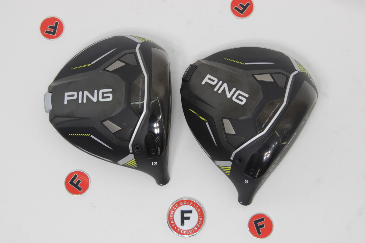 2024 PING G430 MAX 10K ドライバ－も出現です。過去最大MOIで確りと 
