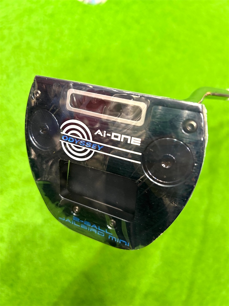 The Callaway Odyssey AI-ONE, 2-Ball Jailbird Mini Putter