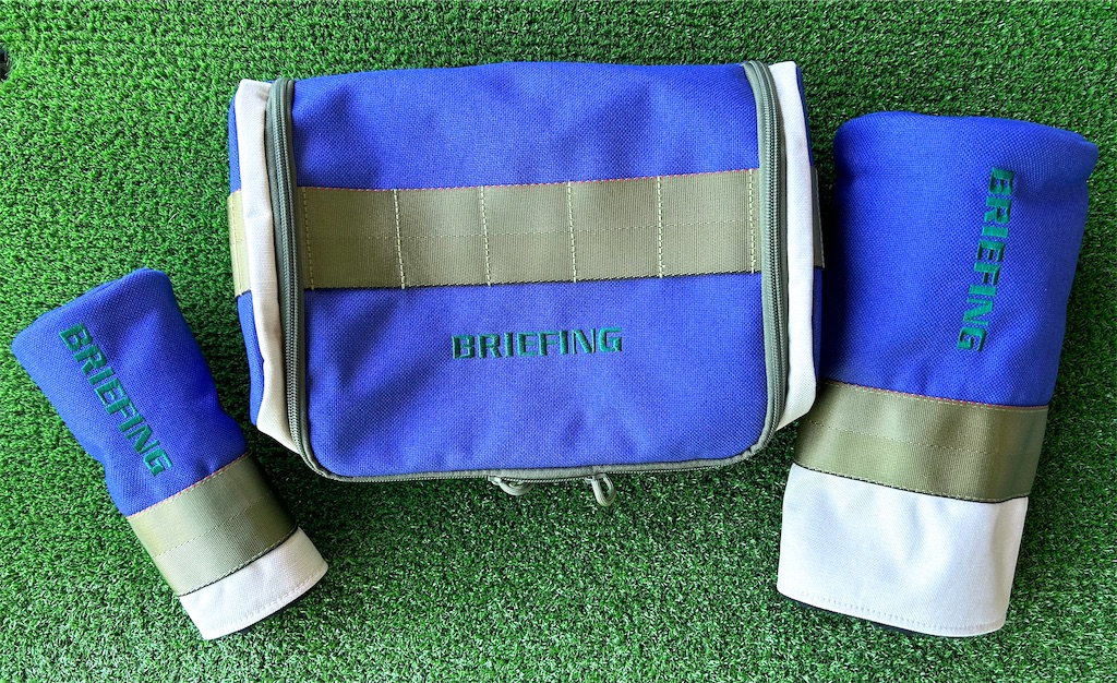 BRIEFING キャディバッグ&ヘッドカバー WOODLAND アメリカのカントリー
