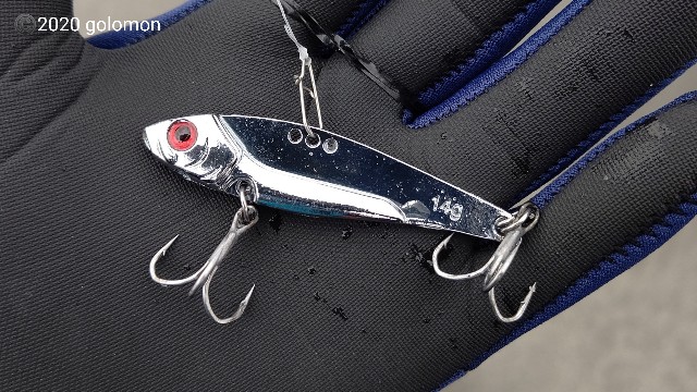 ダイソー メタルバイブを試してみた件 - 釣りバカに捧げる日記～喰らえ