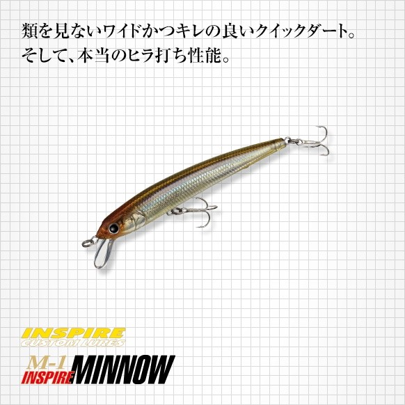 M1ミノーが復活してるって？！ - 釣りバカに捧げる日記～喰らえ