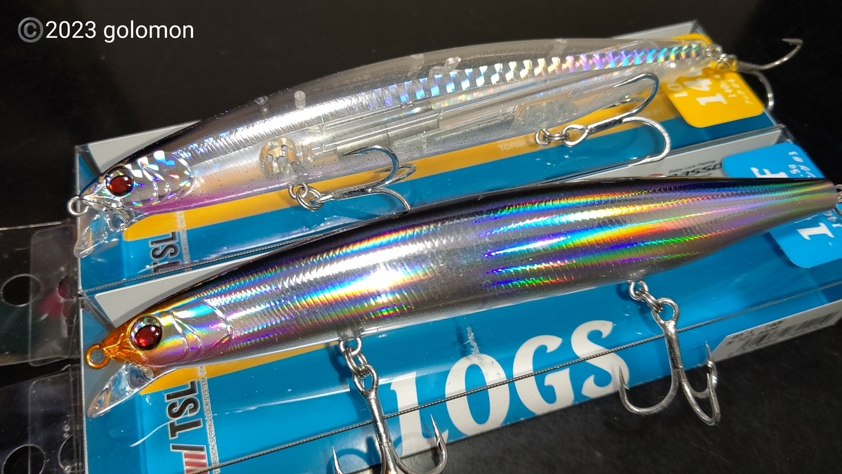 ログズ140F.S .6個セット BASSDAY ログズ140F・140S インプレッション - 釣りバカに捧げる日記