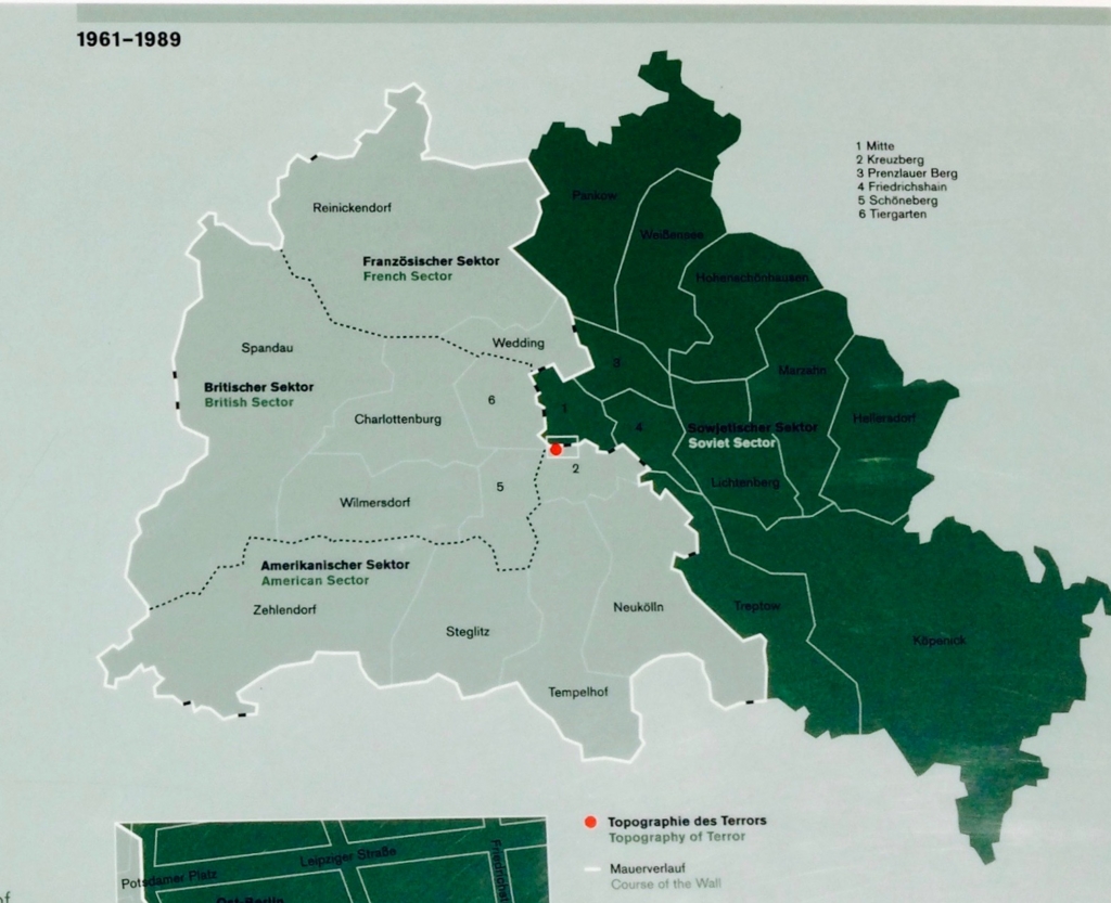 ベルリン分断当時の様子