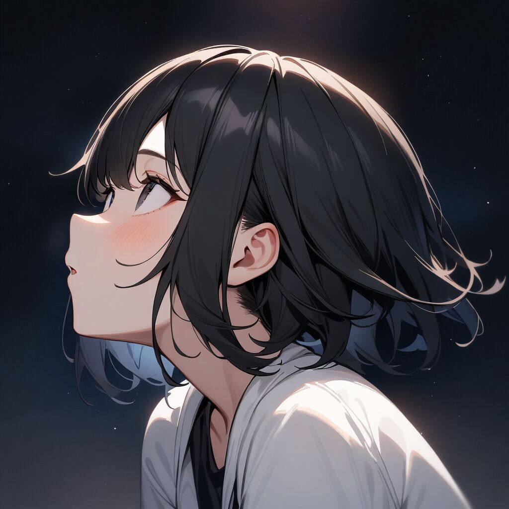 looking up 8