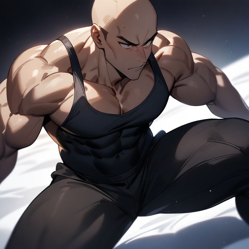 1man, muscular male (マッチョな男) by Animagine XL 3.1 - AI生成画像カタログ