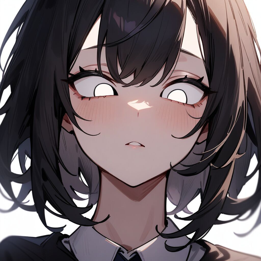 blank eyes (white sclera) 2