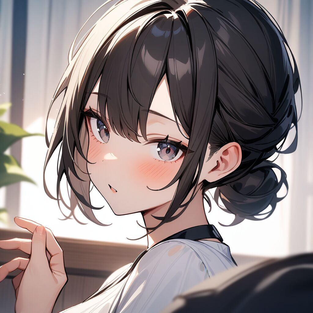 single hair bun (お団子一つ) by Animagine XL 3.1 - AI生成画像カタログ