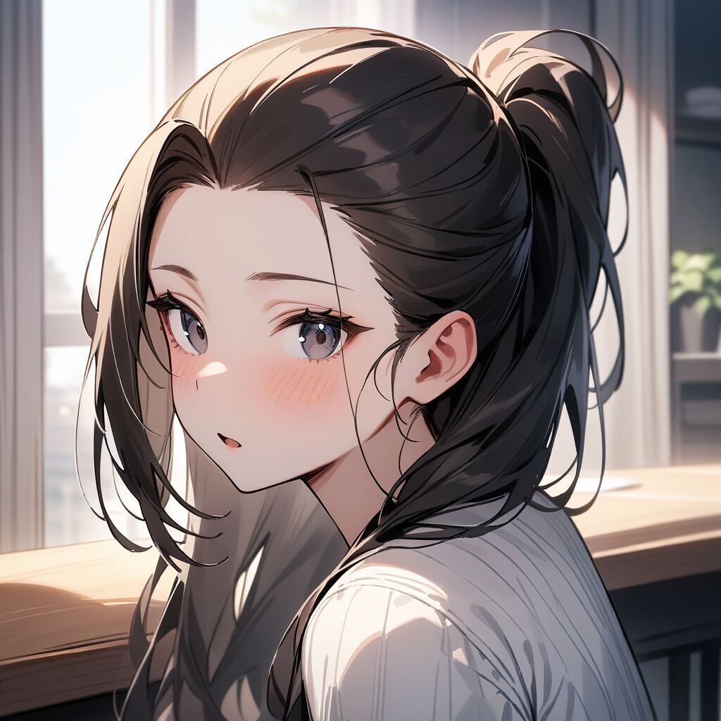 hair pulled back 2