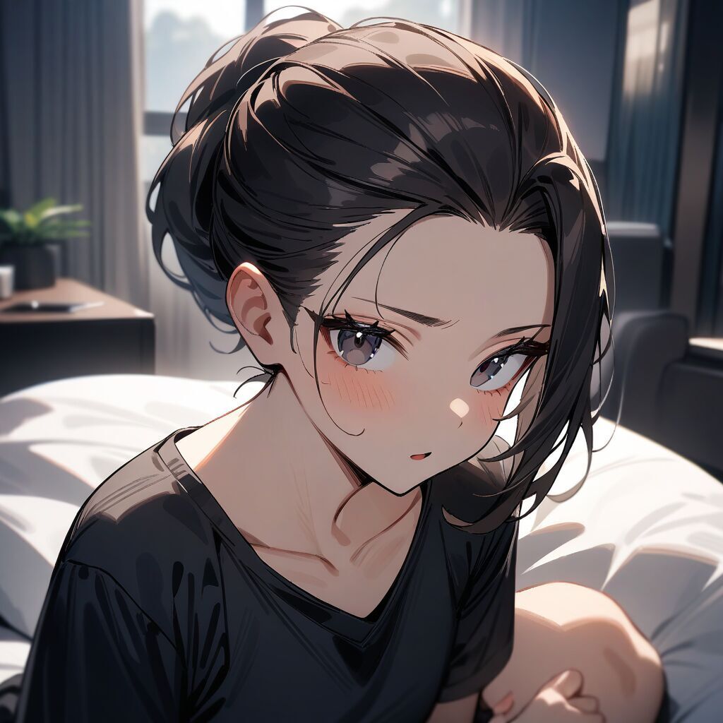 hair pulled back 5