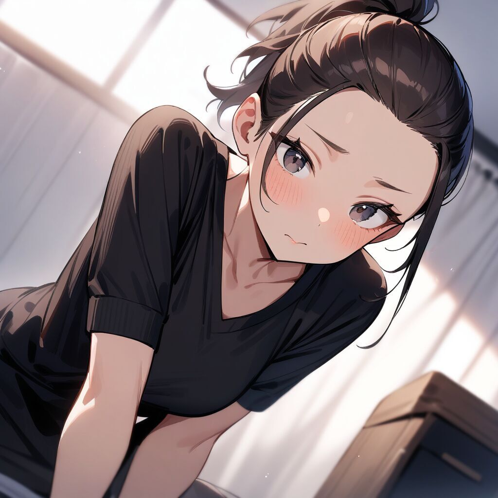 hair pulled back 7