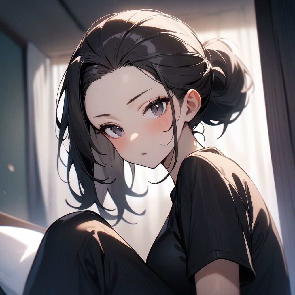 hair pulled back 8