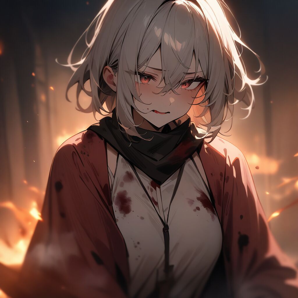 blood mist (血しぶき) by Animagine XL V3.1 - AI生成画像カタログ