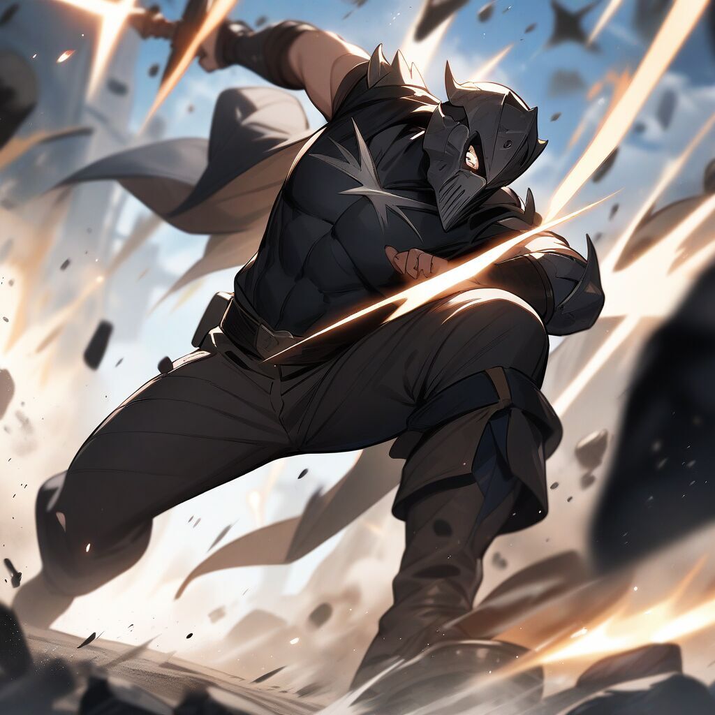 battleing (戦闘シーン) by Animagine XL V3.1 - AI生成画像カタログ